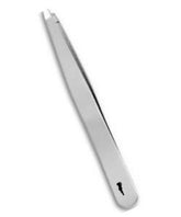 TWEEZERS STRAIGHT TIP 4.0” SS